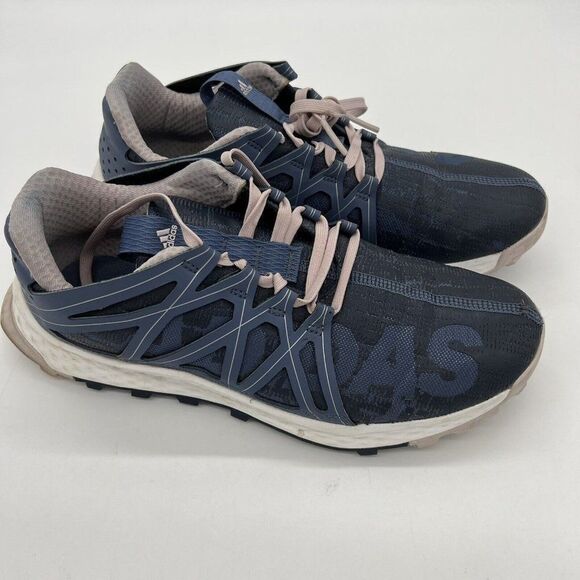 ADIDAS Women's Blue Vigor Bounce Athletic Trail running SHOES AQ7522 size 9 US - Picture 1 of 7